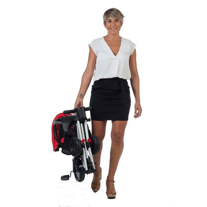 Tricicleta ultrapliabila Qplay Nova Rosu