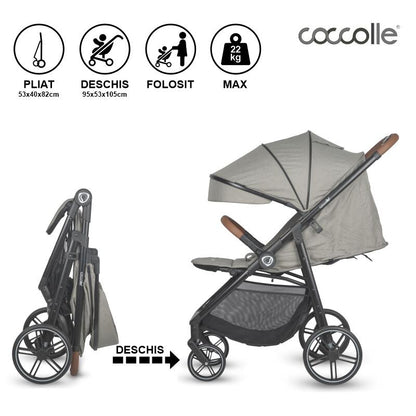 Carucior sport Coccolle Finley Sand beige