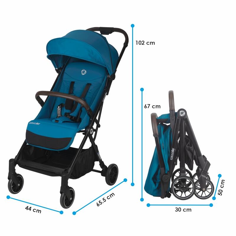 Carucior sport autofold Coccolle Melia Deep turquoise