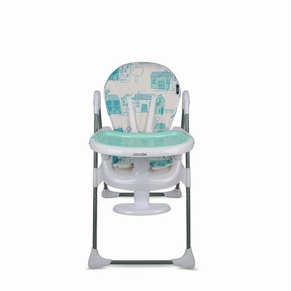 Scaun de luat masa Coccolle Fino Pastel Turquoise