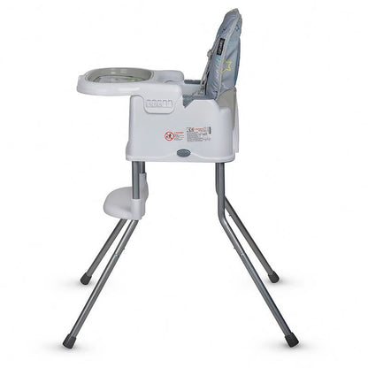 Scaun de luat masa multifunctional Coccolle Ziti Grey Stars