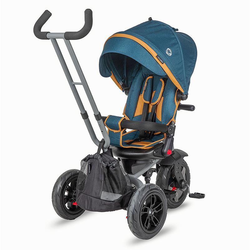 Tricicleta multifunctionala Coccolle Pianti True Blue