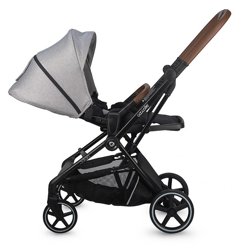 Sistem modular 3in1 Coccolle Saliara Greystone + Scoica Coccolle Knox Anthracite