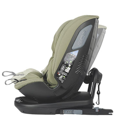 Scaun auto rotativ iSize Coccolle Velsa Moss green