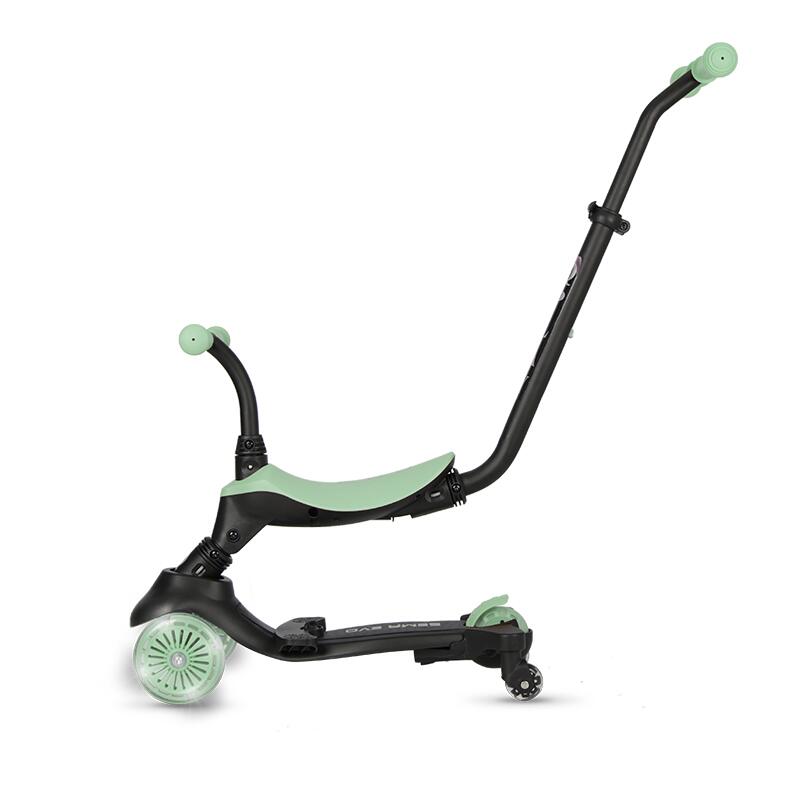 Trotineta multifunctionala 5in1 Qplay Sema EVO Verde