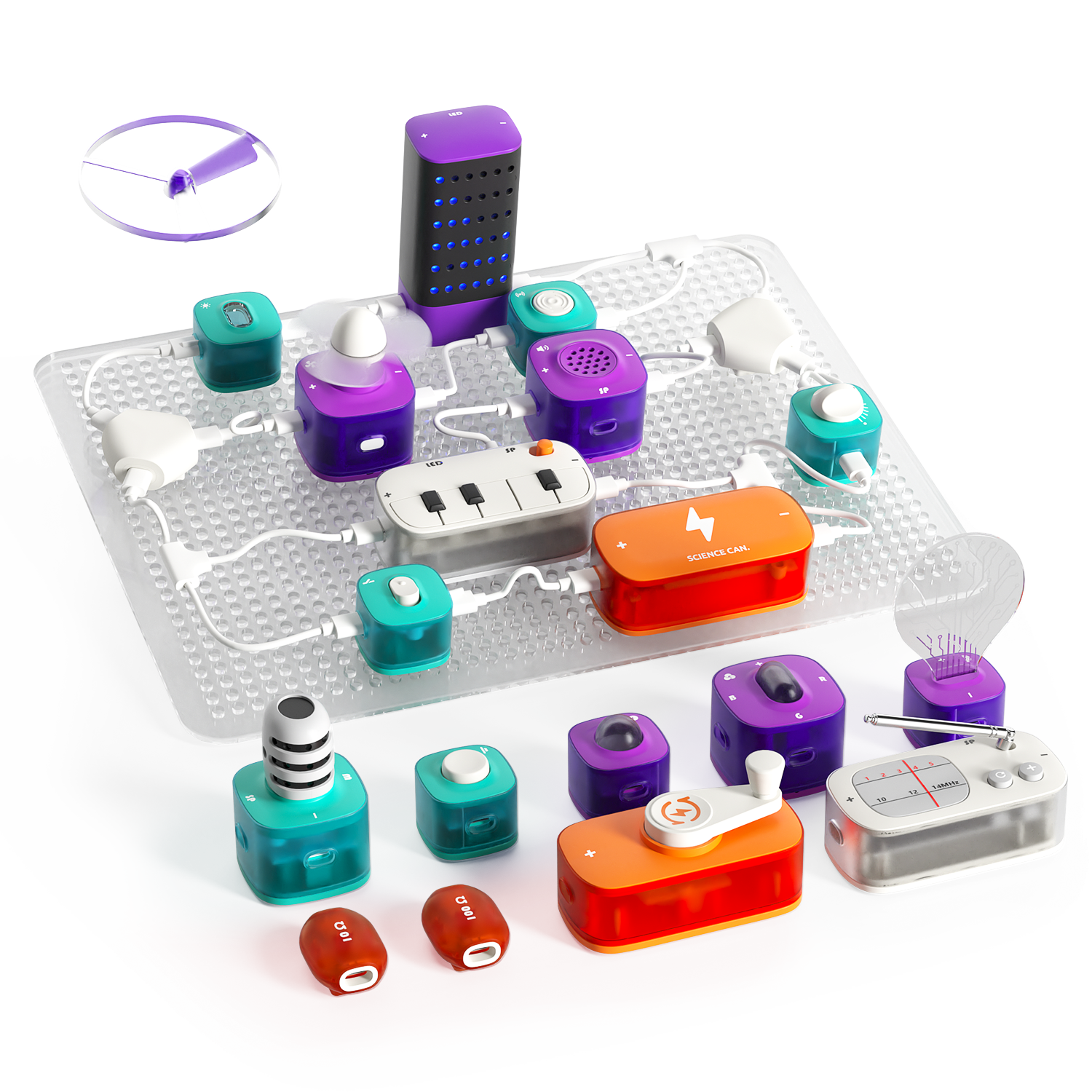 Set STEAM -  Super circuit electric