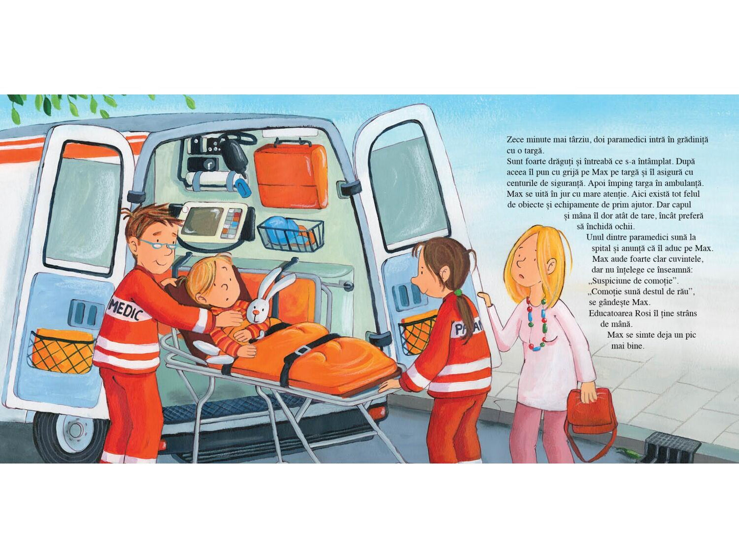 Soricelul cititor - Max merge la spital