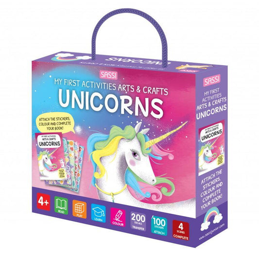 Primul set de arta & lucru manual - Unicorni
