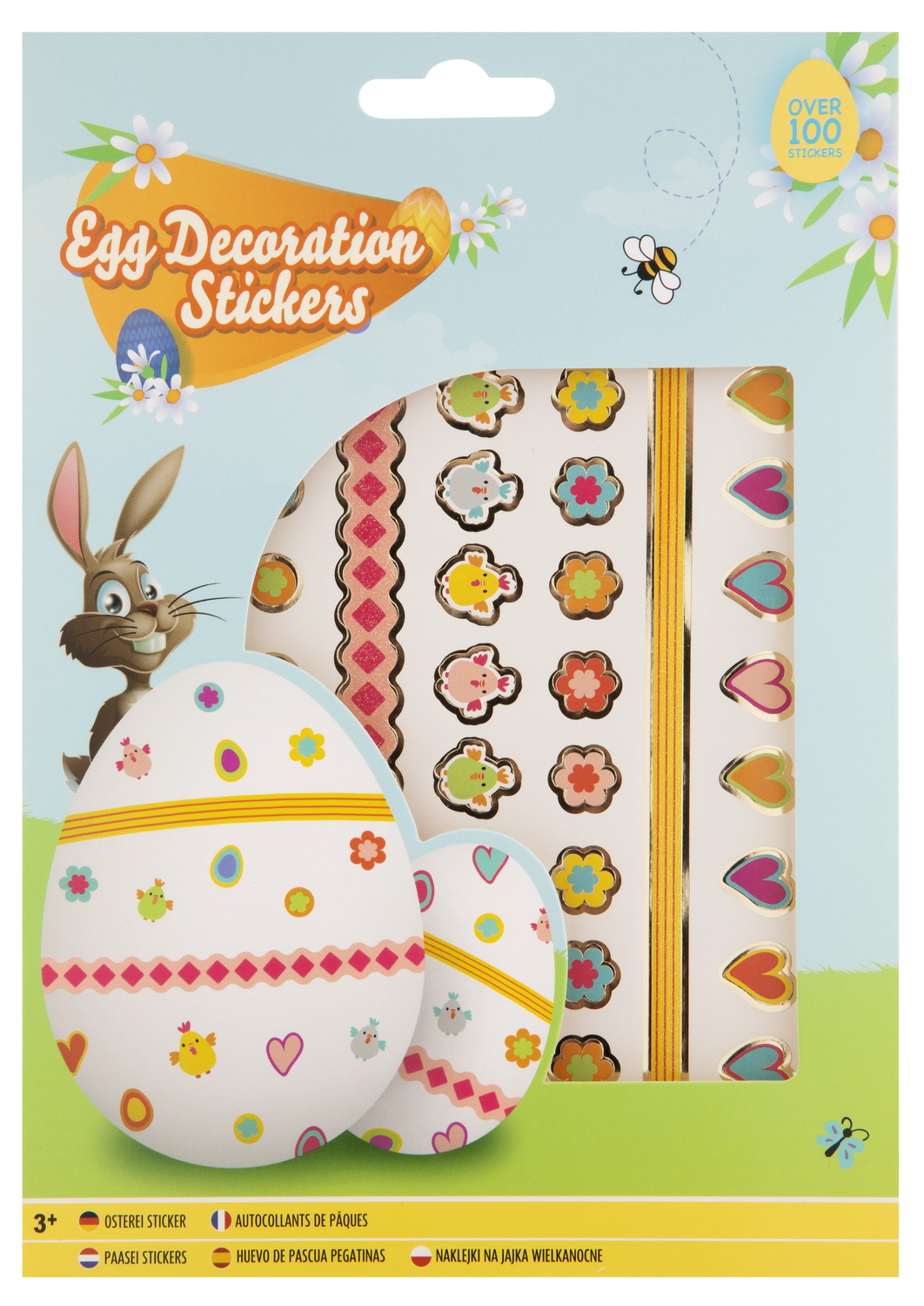 Set abtibilduri decorative oua Paste - Model 1