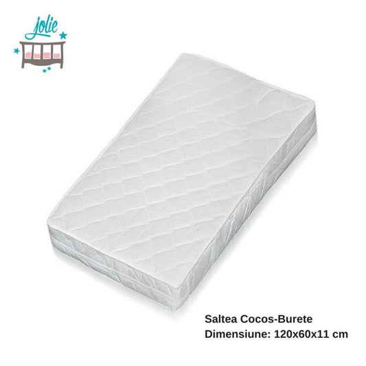 Jolie – Saltea Cocos-Burete pentru patut 120×60 cm