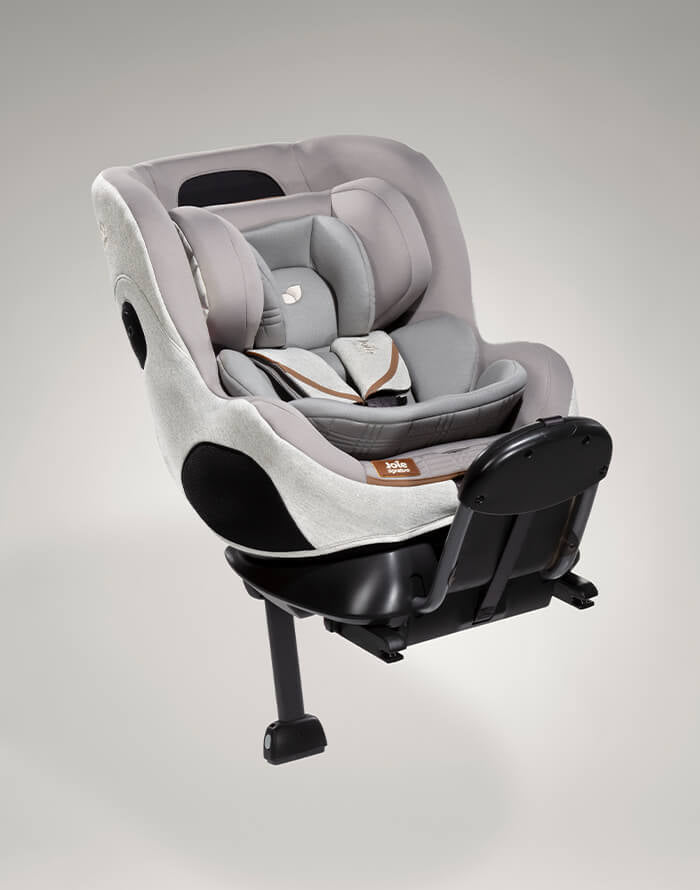 Joie - Scaun auto i-Size i-Prodigi Signature Oyster, 40-125 cm, testat PLUS si certificat R129