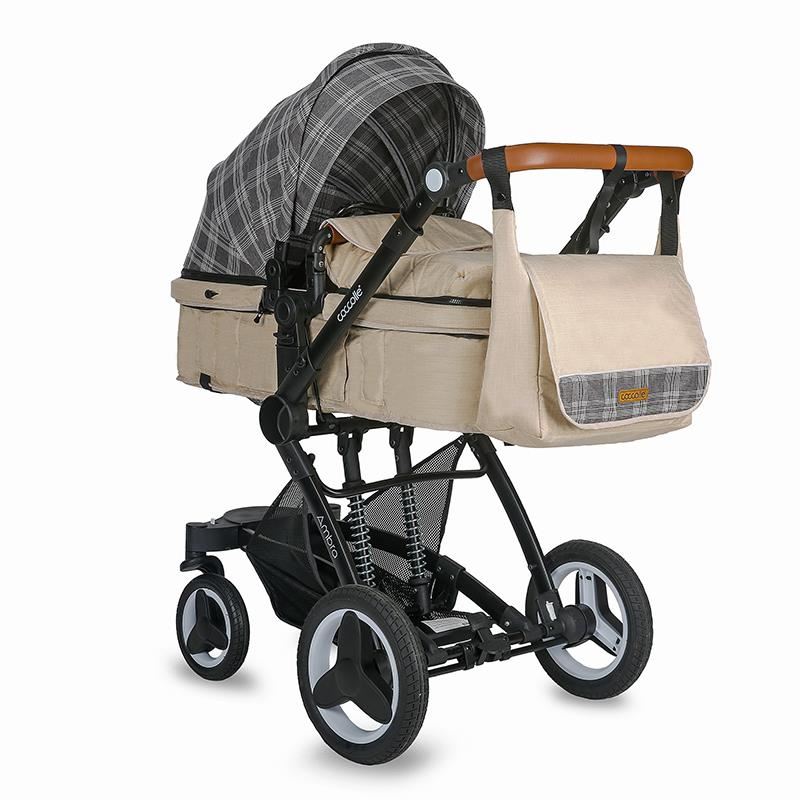 Carucior transformabil 3in1 Coccolle Ambra Safari Beige