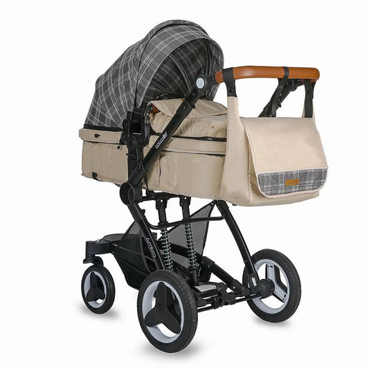 Carucior transformabil 3in1 Coccolle Ambra Safari Beige