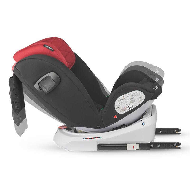 Scaun auto iSize 40-150 cm Coccolle Lyra Dahlia red