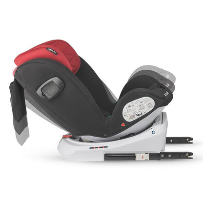 Scaun auto iSize 40-150 cm Coccolle Lyra Dahlia red