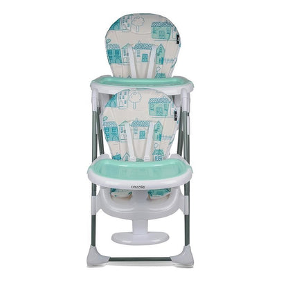 Scaun de luat masa Coccolle Fino Pastel Turquoise