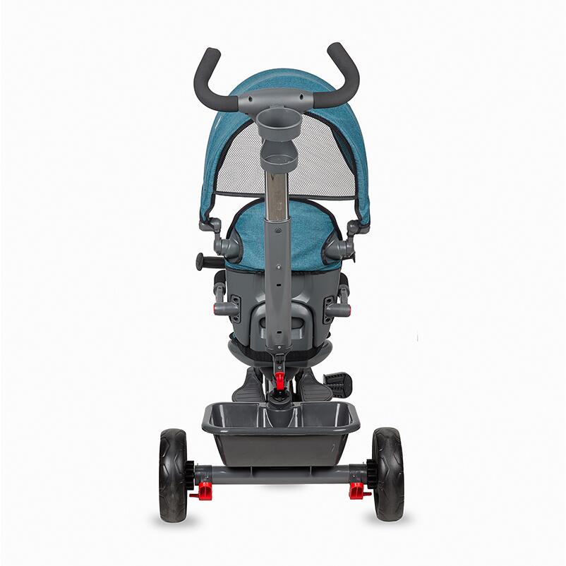 Tricicleta multifunctionala Coccolle Primo Turquoise tide