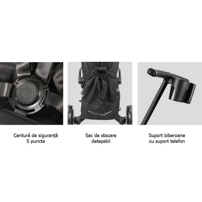 Tricicleta ultrapliabila Qplay Nova MAX Verde