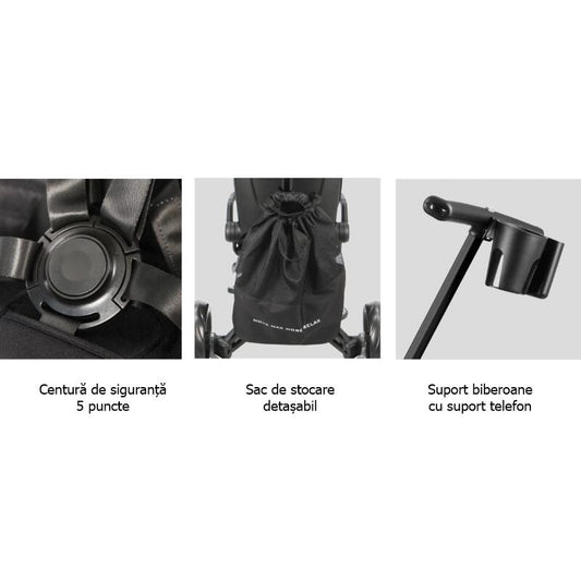 Tricicleta ultrapliabila Qplay Nova MAX Violet