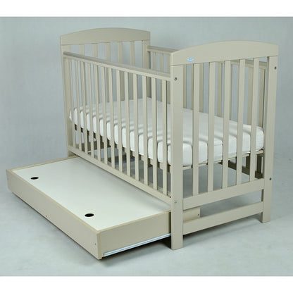 Patut Drewex Olek cu sertar - Latte + Saltea Cocos 12 cm