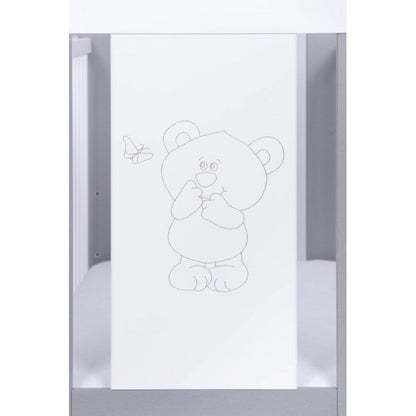 Patut Drewex Bear - Silver + Saltea Cocos 12 cm