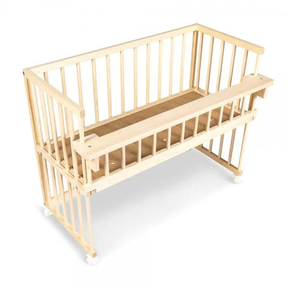 Patut copii din lemn KLUPS Piccolino Natur 90x40 cm