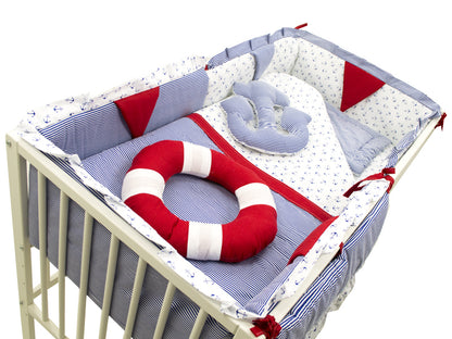 Lenjerie MyKids Ocean 9 Piese 120x60 cm