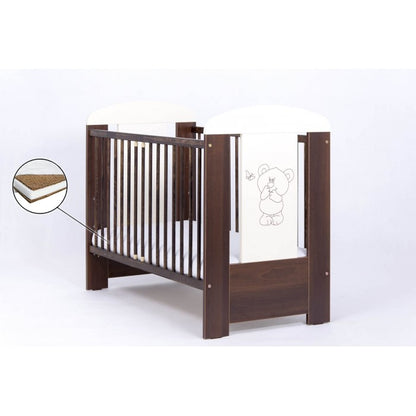 Patut Drewex Bear Culisant - Wenge + Saltea Cocos 12 Cm