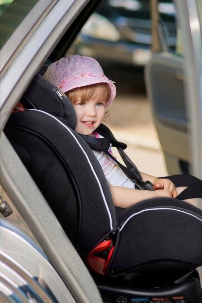 BabyGo - Scaun auto rotativ Fixleg 360 Black, 0-25 kg