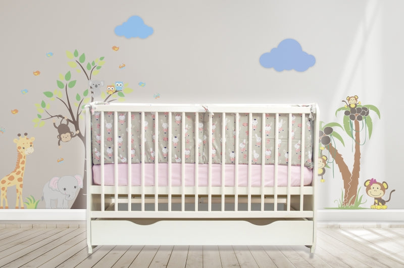 Lenjerie MyKids Dancing Bunny 4+1 Piese 120x60