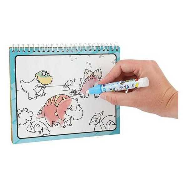 Carte de colorat cu apa Dino Toi-Toys TT46845B