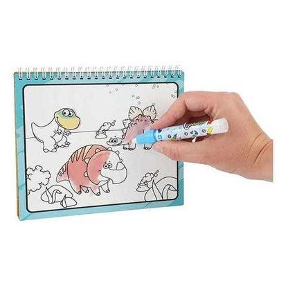 Carte de colorat cu apa Dino Toi-Toys TT46845B