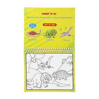 Carte de colorat cu apa Dino Toi-Toys TT46845B