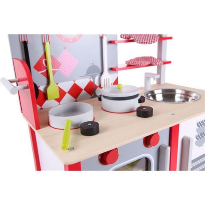 Bucatarie din lemn pentru copii 4201 Ecotoys