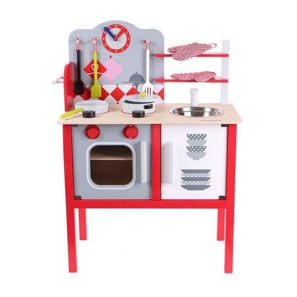 Bucatarie din lemn pentru copii 4201 Ecotoys