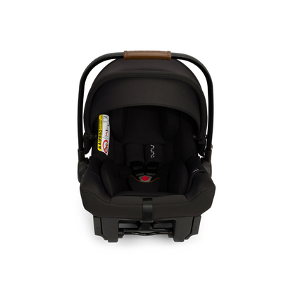 Nuna - Scoica auto cu ISOFIX integrat PIPA urbn Caviar, nastere - 75 cm, testata inclusiv la impact lateral, conform ECE R129 si testata ADAC
