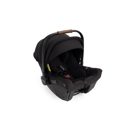 Nuna - Scoica auto cu ISOFIX integrat PIPA urbn Caviar, nastere - 75 cm, testata inclusiv la impact lateral, conform ECE R129 si testata ADAC