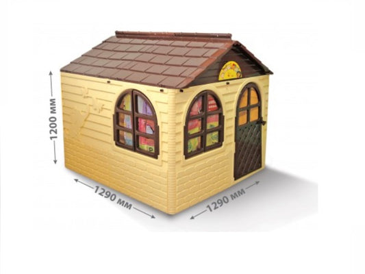 Casuta de joaca MyKids 02550/2 Beige/Brown - Mid