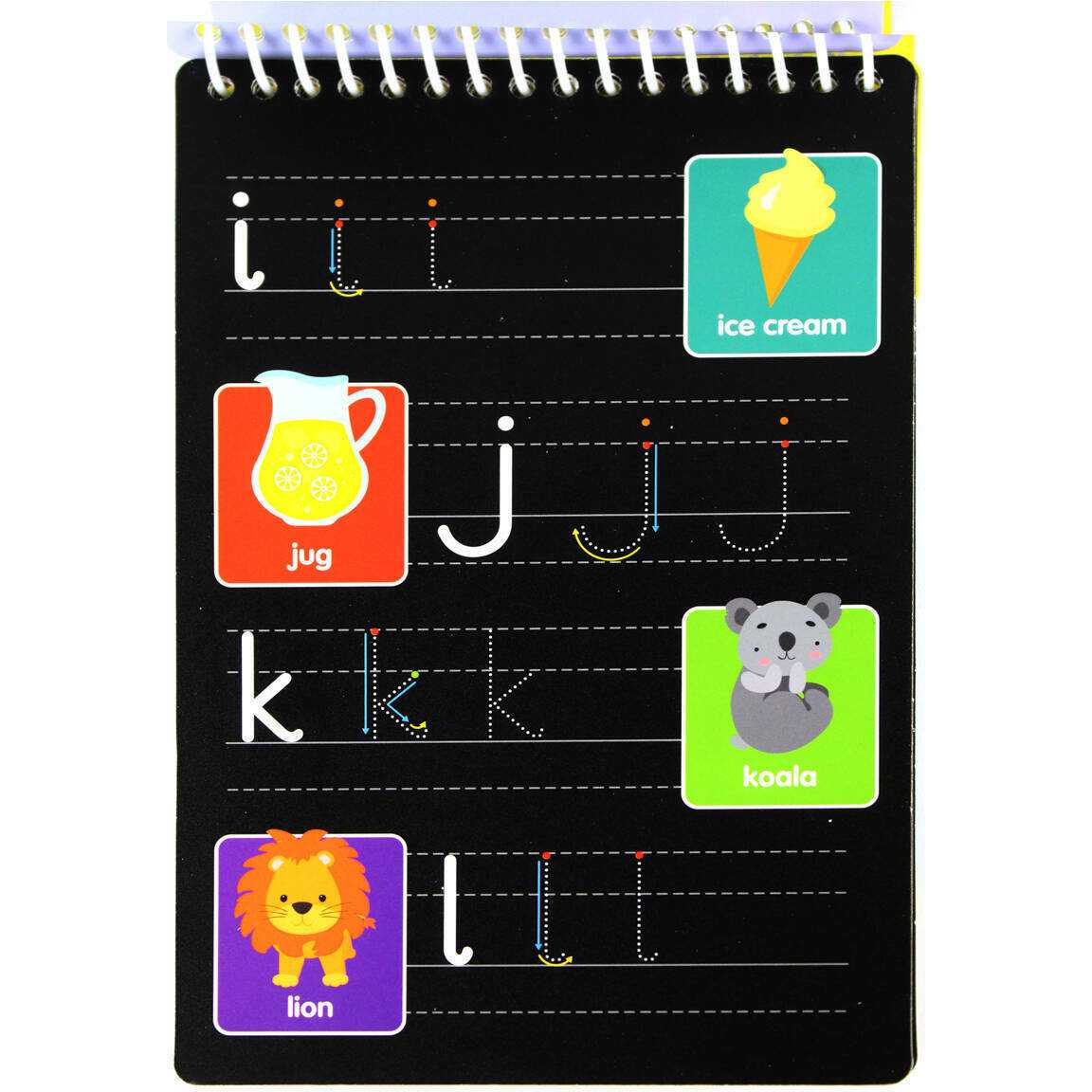 Carte de activitati ABC Chalk Book Alligator AB3219ABCCH