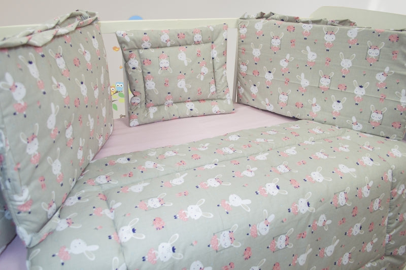 Lenjerie MyKids Dancing Bunny 4+1 Piese 120x60