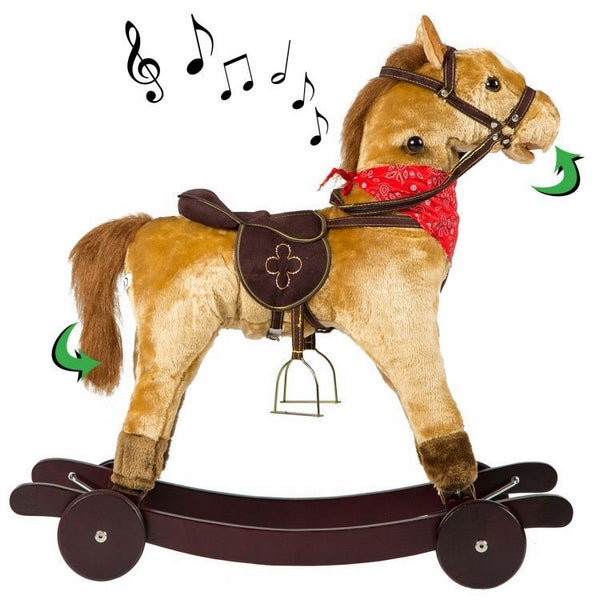 Balansoar cu roti Calut cu sunete Ecotoys