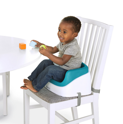 Ingenuity - Booster Toddler SmartClean, Peacock Blue