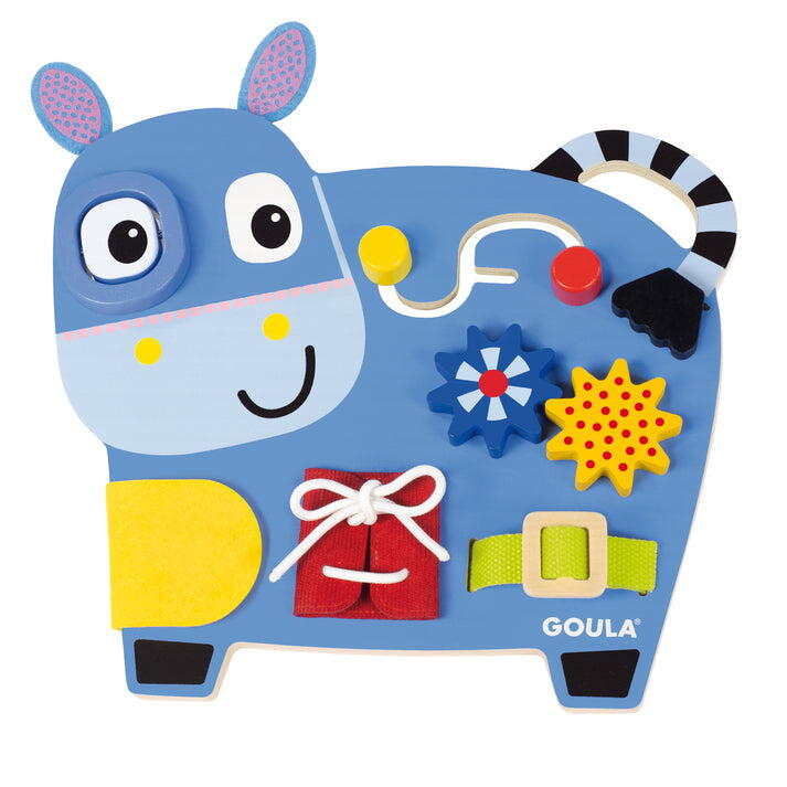 Centru de activitati din lemn - Magarus vesel