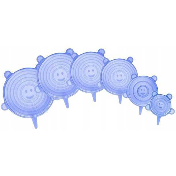 Set 6 capace flexibile din silicon Iso Trade MY41011
