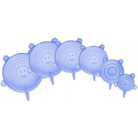 Set 6 capace flexibile din silicon Iso Trade MY41011