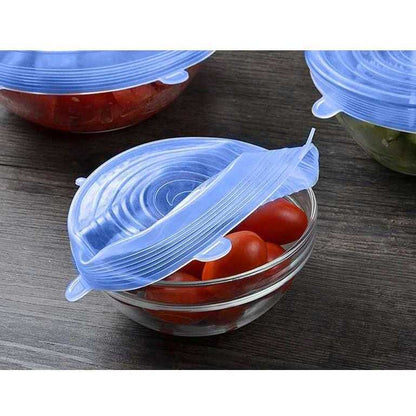 Set 6 capace flexibile din silicon Iso Trade MY41011