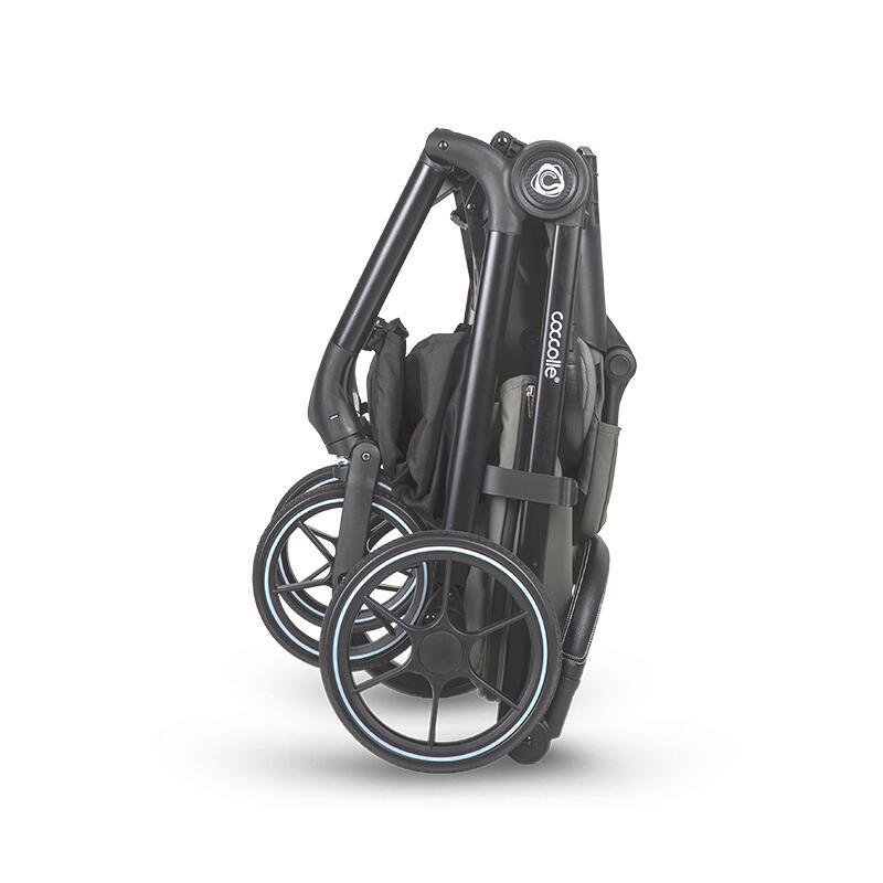 Carucior modular 2in1 Coccolle Serry Moss green+ Scoica auto iSize Coccolle Knox Greystone