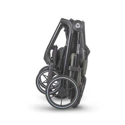 Carucior modular 2in1 Coccolle Serry Moss green+ Scoica auto iSize Coccolle Knox Greystone