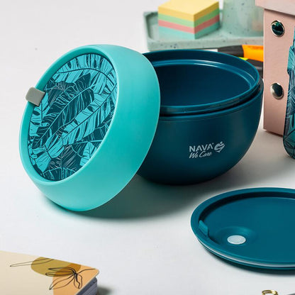 Caserola rotunda Nava We care 800 ml gri