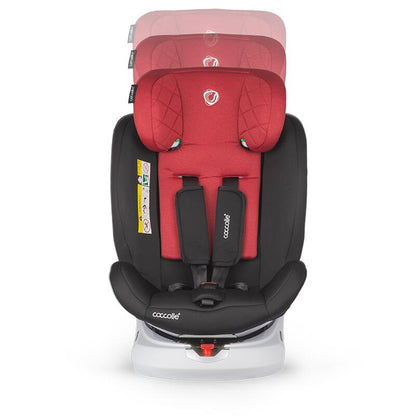 Scaun auto iSize 40-150 cm Coccolle Lyra Dahlia red